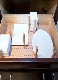 Wood Organization System for Deep Drawers - Merit Kitchens Ltd.