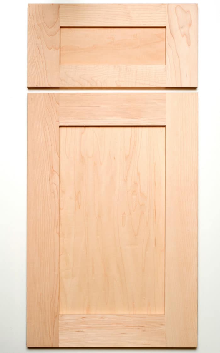 Maple, Wood Cabinet Door and Drawer Materials