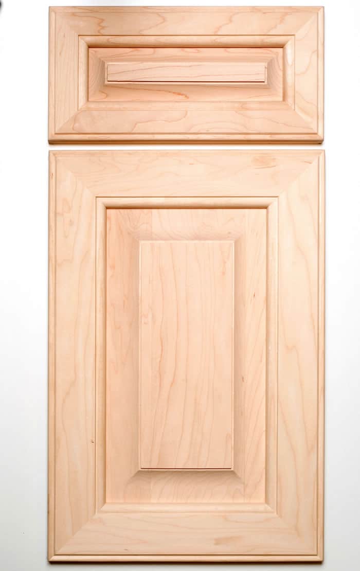 Raised panel door