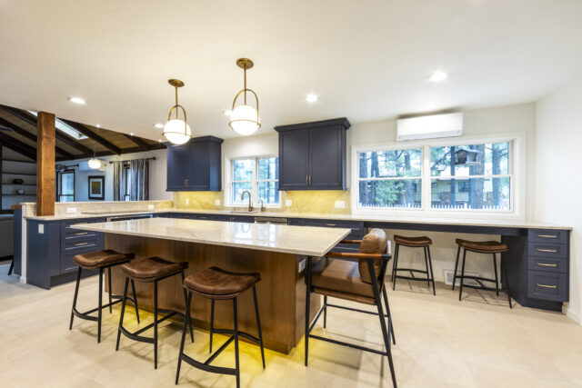 Blue Kitchen Cabinets