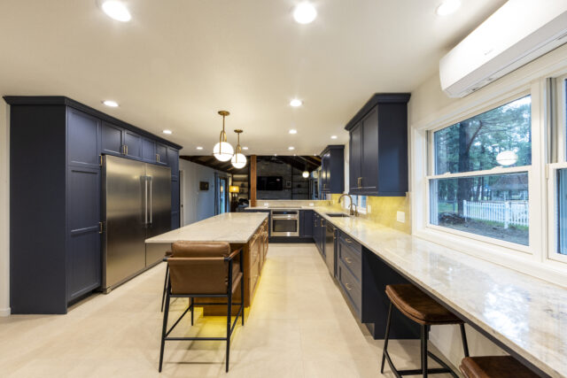 Blue Kitchen Cabinets