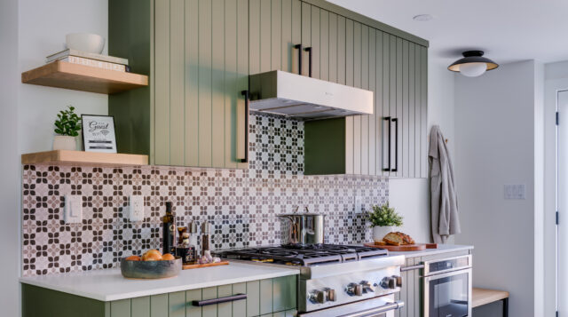 Green Modern Kitchen
