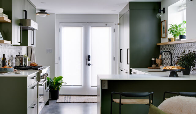 Green Modern Kitchen